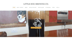 Desktop Screenshot of littledogbrewing.com